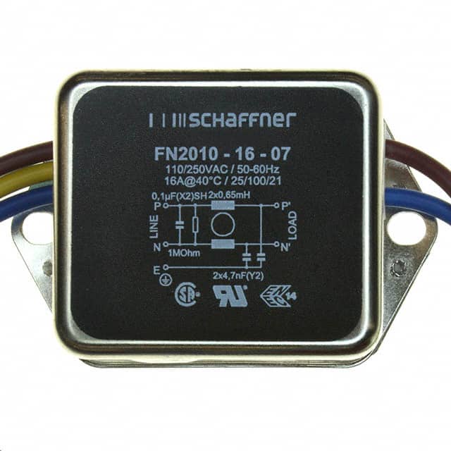 FN2010-16-07 Schaffner EMC Inc.  Moduli di filtro di linea di alimentazione